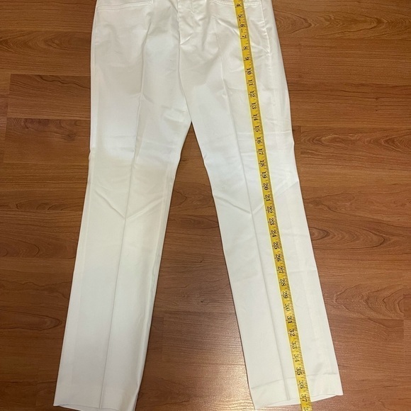 GUCCI cotton-blend unlined pants and suit in white - Picture 10 of 16